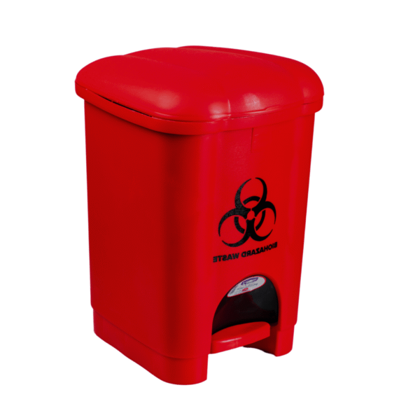 Peddle Bin (B,Y,R) 30litres