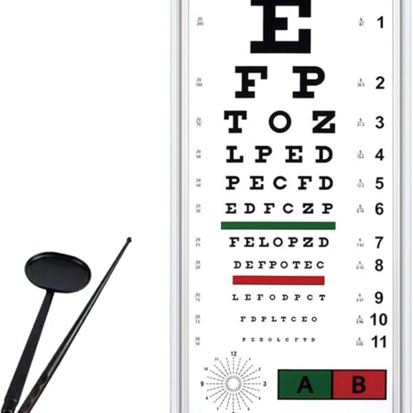 SNELLEN LED CHART 2.5 METER