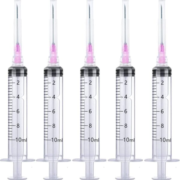 10ml Syringes with Needle – Pack of 100