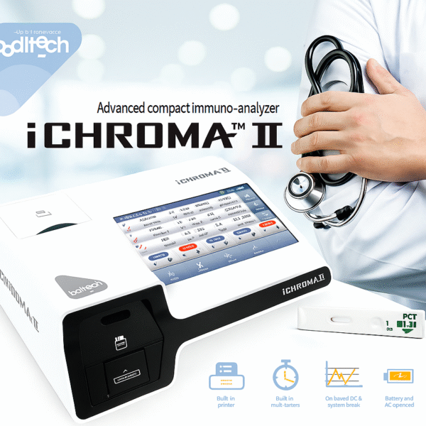 BODITECH iCHROMA II, Advanced Compact Immuno-Analyzer