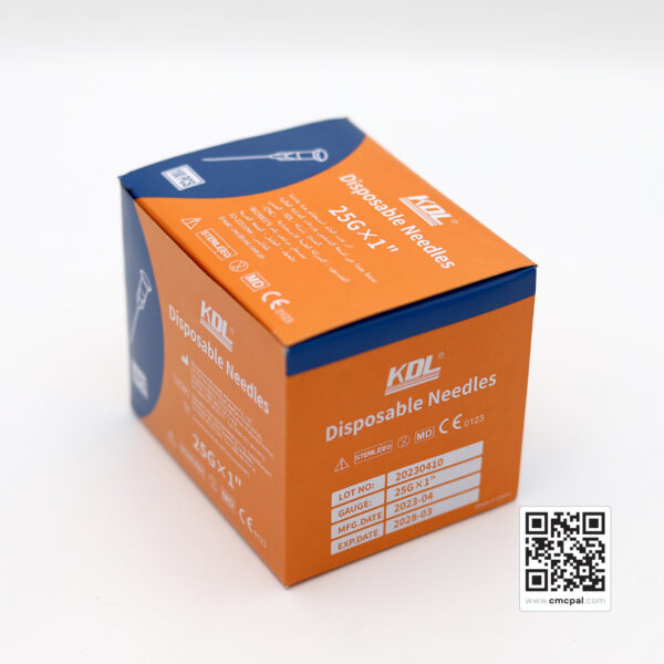 Needles G25 – Box of 100