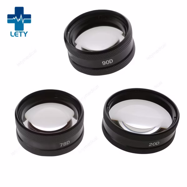 DOUBLE ASPHERIC LENSES 20D,60D,78D,90D