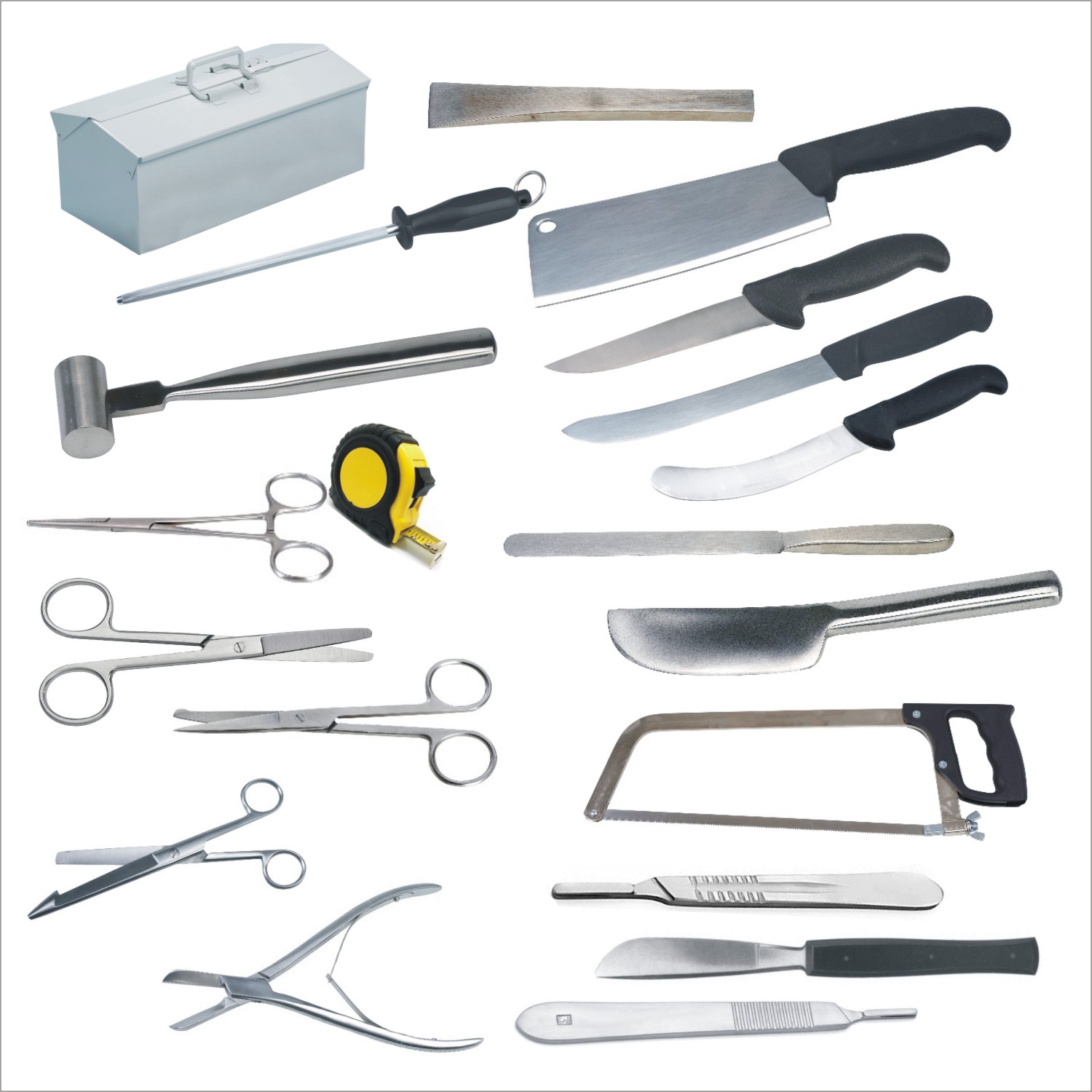 Veterinary-Post-Mortem-Set-1 Post-Mortem Surgical Set - Image 1