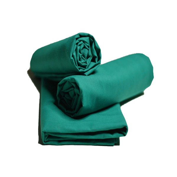 Green Surgical Towel (Without Hole / Plain – Per Metre)