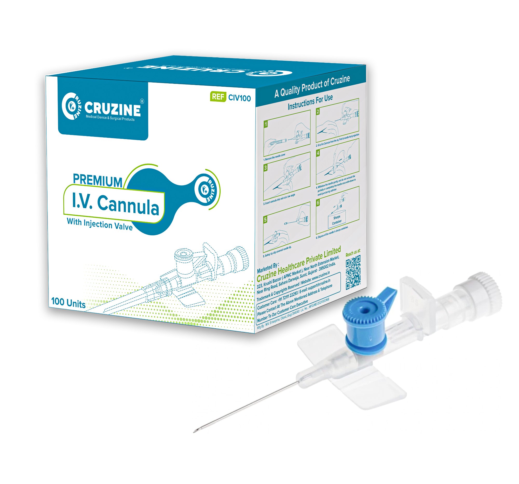 safety-iv-cannula Cannula G16 – Box of 100 - Image 1