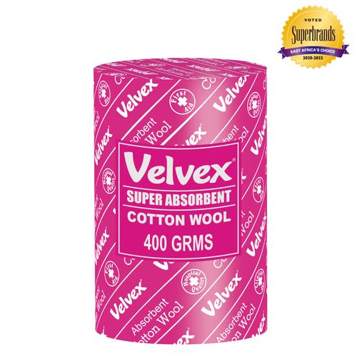 velvex-cotton-wool-400g Velvex Cotton Wool 400g - Image 1