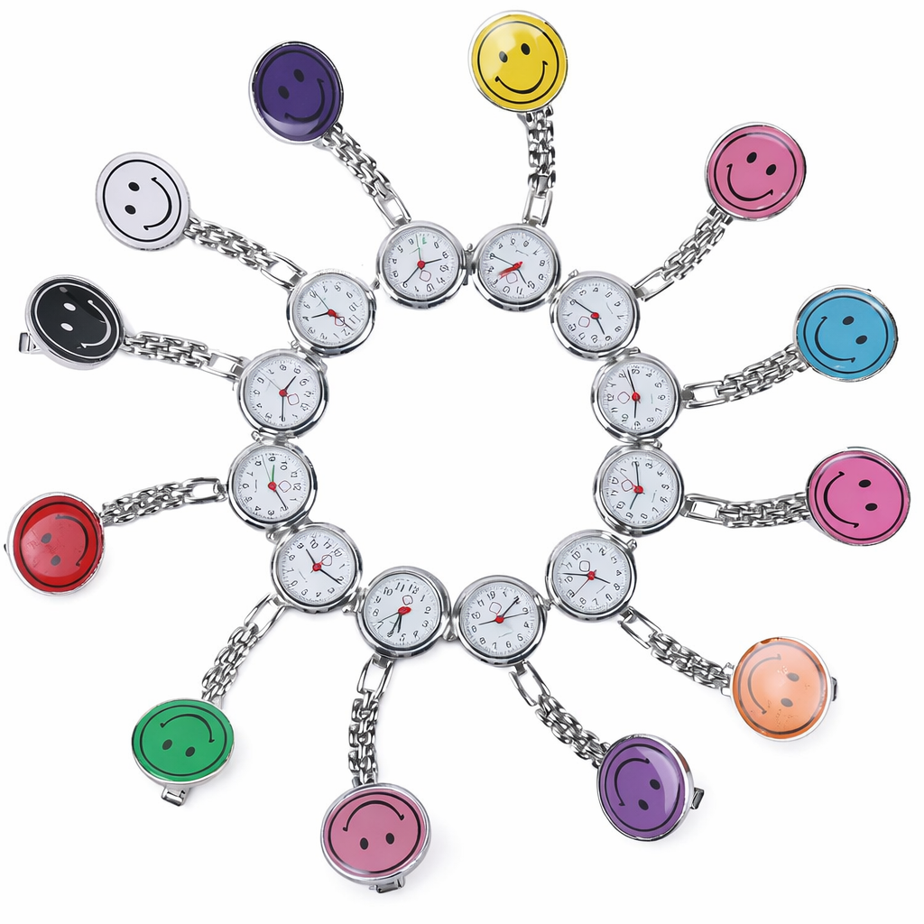 67f9b8b2-6d9d-4631-8f79-275acf3fb5a2 A metallic nurse watch - Image 1