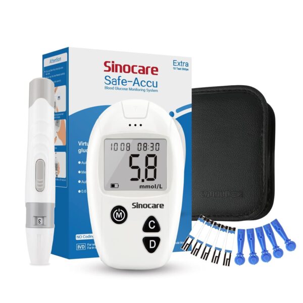 Sinocare Safe-Accu Blood Glucose Monitoring System.