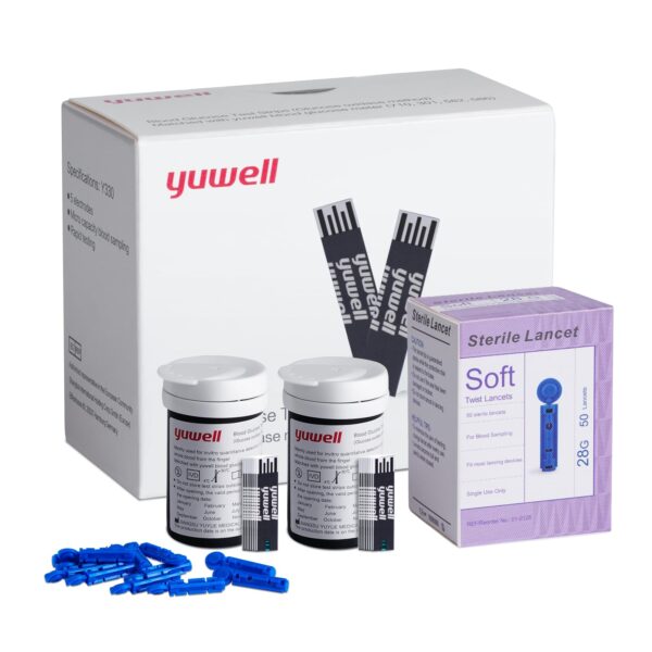 Yuwell No Coding Blood Glucose Test Strips