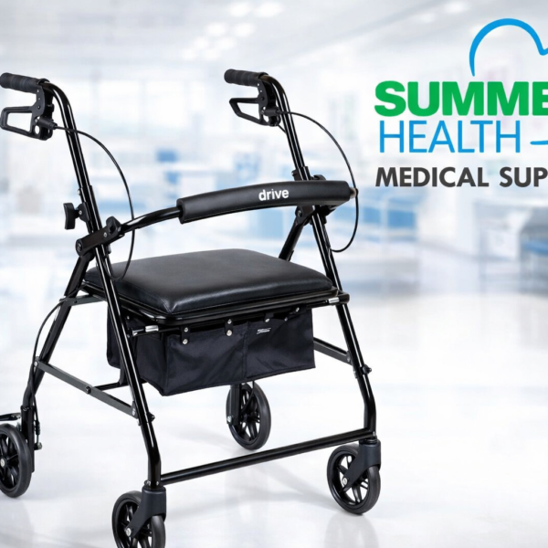 Rollator Walker with Seat