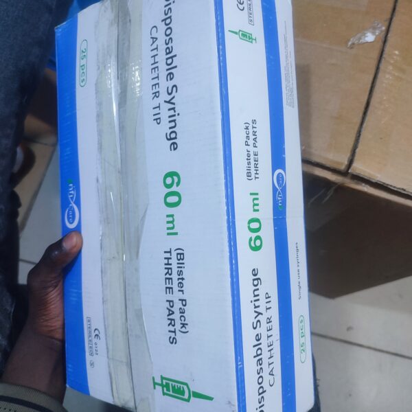 Disposable 60ml Syringes with Catheter Tips