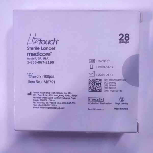 Litetouch™ Sterile Lancets,