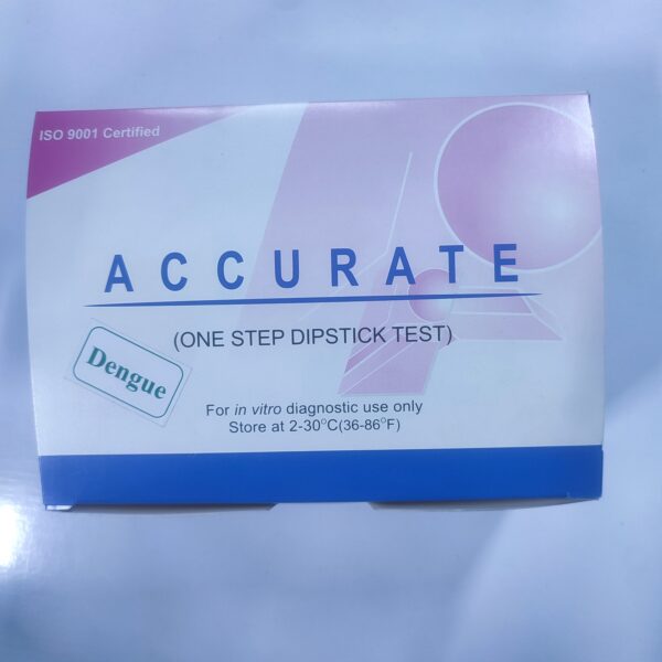 ACCURATE One Step Dipstick Dengue Diagnostic Kit
