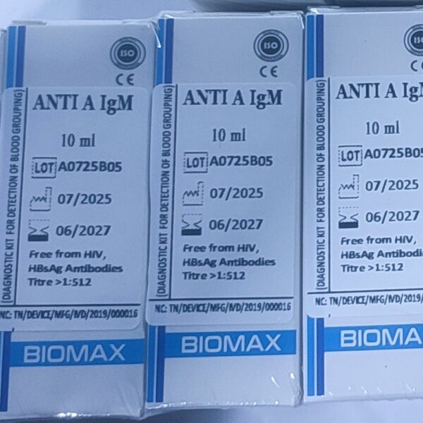 Biomax Antisera Anti A- – 10 ml