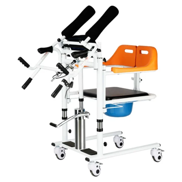 HYDRAULIC PATIENT TRANSFER CHAIR.