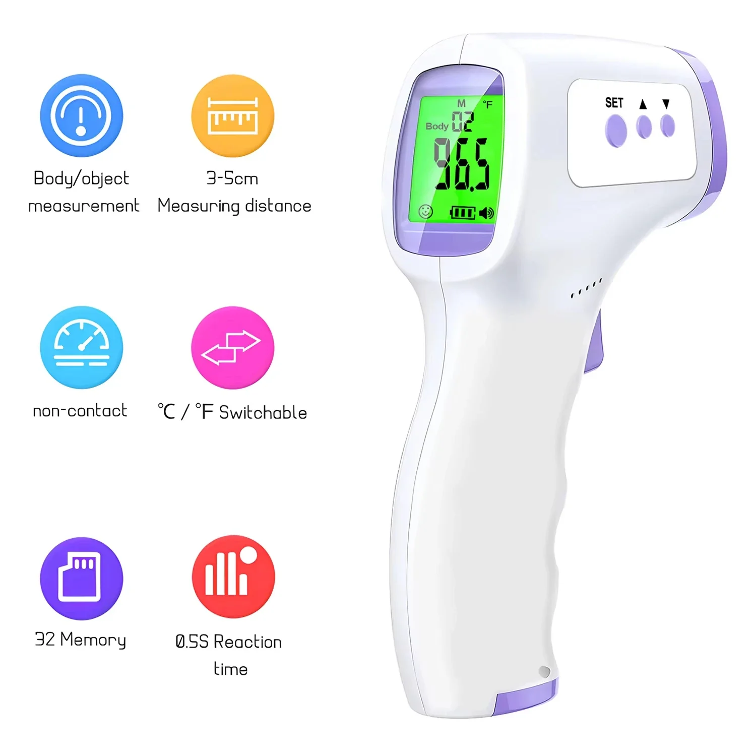 infrared-thermometer4 Theragun (Thermo Gun / Percussion Massage Gun) - Image 1
