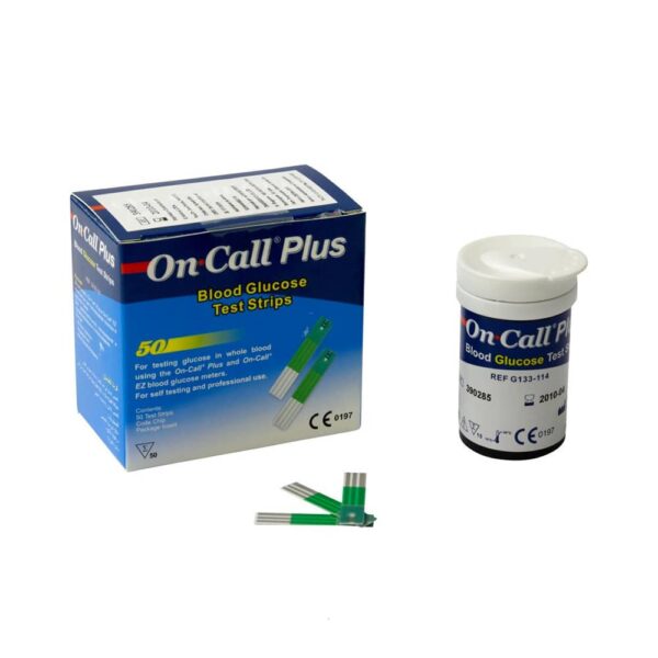 OnCall Plus Blood Glucose Test Strips