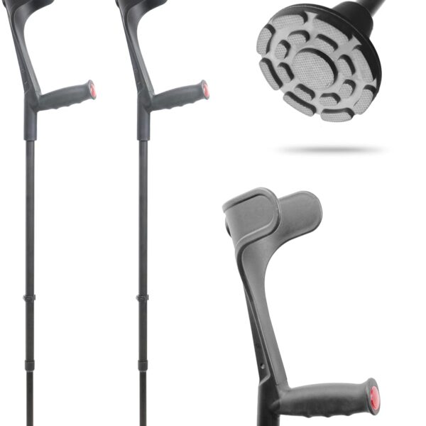 Adjustable Open Cuff Crutches