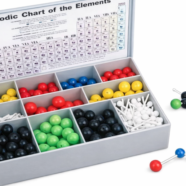 ATOMIC/MOLECULAR MODEL SET 175 BALLS SUPERIOR