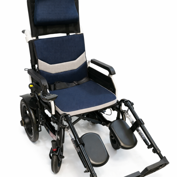 Electric Wheel Chair with head rest