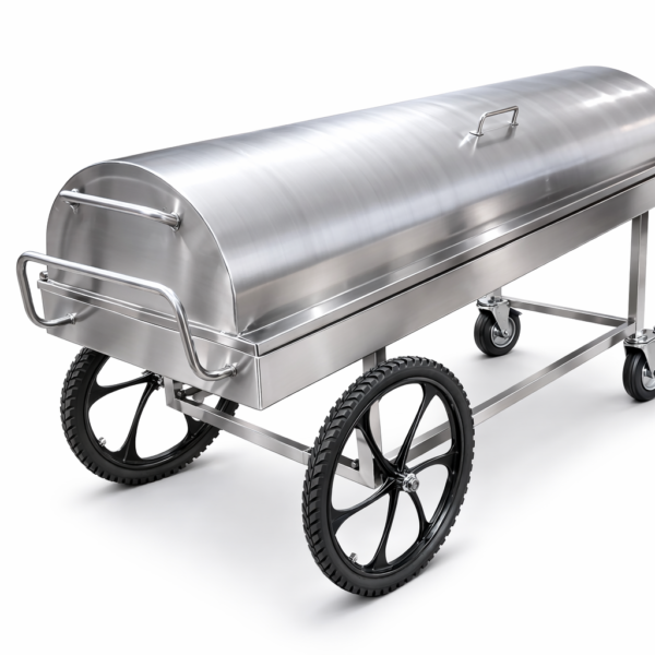 Mortuary Trolley with Wheels