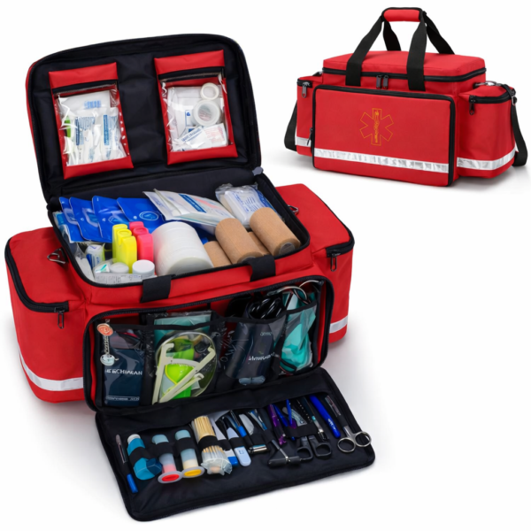 Trauma Bag Kit Large Aid First Responder Complete Stocked EMT EMS Paramedic Full